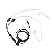 3.5mm Stereo Air Tube Wired Earphone Anti-radiation Headset For Mobilephone