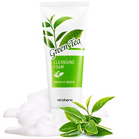Sữa rửa mặt trà xanh thảo dược GREEN TEA VEROBENE Hàn quốc ( 150ml) Kèm 1 nơ xinh