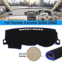 Dashmat Mat Dashboard Cover Dash Mat Pad Carpet For Toyato Corolla 2000-2006 #Blue #Red #Black