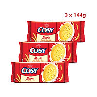 Combo 3 Gói Bánh Quy Sữa Cosy Marie 3x144g