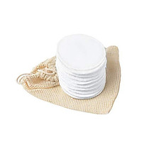 10 miếng bông tẩy trang bằng vải bông có thể tái sử dụng, đường kính 8 cm,đáp ứng mọi nhu cầu của bạn