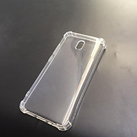 Ốp lưng silicon cho Xiaomi Redmi 8A - chống sốc gờ cao 4 góc trong suốt