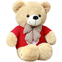 Love still bear plush toy bear Teddy bear hug bear Oversized panda doll cloth doll doll birthday gift female 1m love sweater