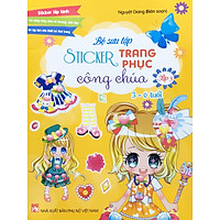 Bộ sưu tập sticker trang phục công chúa - Tập 3 ( dành cho bé 3- 6 tuổi )