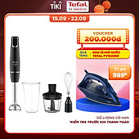 Máy xay sinh tố cầm tay Tefal HB943838 - Đen,1000W - Hàng chính hãng