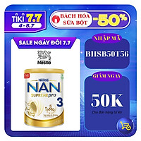 Sản phẩm dinh dưỡng công thức Nestlé NAN SUPREME 3 lon 800g (CÔNG THỨC BỔ SUNG 2HM-O)