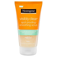 Neutrogena Visibly Clear Spot Proofing Smoothing Scrub 150mL