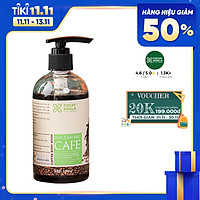 Sữa tắm khử mùi cơ thể Cocayhoala chiết xuất hạt Arabica thơm mùi cà phê, sáng mịn da, dưỡng ẩm, tẩy tế bào chết 300g
