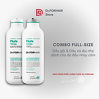 Bộ Dầu Gội Xả Phục Hồi Tóc Hư Tổn Dr.FORHAIR Tóc Suôn Mượt Và Chăm Sóc Da Đầu Nhạy Cảm