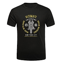 Áo Thun Nam Motorcycle - Biker T-Shirt Đen in NEW YORK CITY- NYC