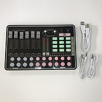 Soundcard H9 Bluetooth - Hát karaoke, thu âm, livetream chuyên nghiệp