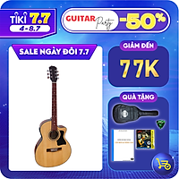 Đàn guitar acoustic model DT70X có EQ 7545R cho ra âm thanh tốt dành cho bạn mới tập