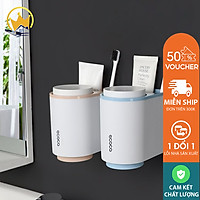 Kệ để bàn chải kem đánh răng Ecoco dán tường
