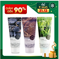 Combo sữa rửa mặt kiểm soát bã nhờn chiết xuất từ than hoạt tính , sửa rữa mặt ngăn ngừa mụn, phục hồi da chiết xuất từ trà xanh, sửa rữa mặt làm sáng mịn da chiết xuất từ lúa mạch 3W CLINIC