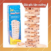 -XẢ HÀNG- Bộ đồ chơi rút gỗ 54 thanh mini