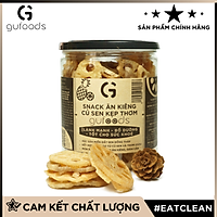 Bánh ăn kiêng củ sen kẹp thơm GUfoods - Lành mạnh, bổ dưỡng, tốt cho sức khoẻ