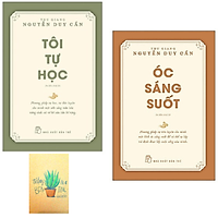 Combo Tôi Tự Học và Óc Sáng Suốt ( Tặng Kèm Sổ Tay )