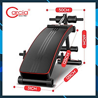 Ghế tập bụng tại nhà đa chức năng SLA12 ( Tặng kèm dây kéo tay và lò xo ) - Hàng chính hãng