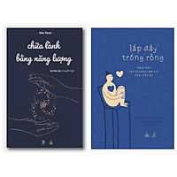 Sách combo Lấp đầy trống rỗng và chữa lành bằng năng lượng tặng bookmark Vadata