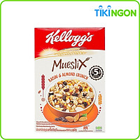 Ngũ Cốc Ăn Sáng Kellogg's Mueslix Raisin & Almond Crunch 375g