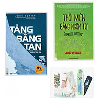 Combo tảng băng tan + thôi miên bằng ngôn từ (tặng kèm bookmark AHA)