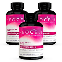 Viên uống NEOCELL Đẹp Da Khỏe Khớp Super Collagen +C, giảm nếp nhăn, cải thiện làn da, giúp móng tóc chắc khỏe, ngừa loãng xương