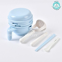Bộ Chế Biến Ăn Dặm Kiểu Nhật Lúa Mạch 10 Dụng Cụ Cho Bé