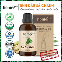 Tinh Dầu Thiên Nhiên Nguyên Chất HOMER Sả Chanh/ Quế/ Oải hương/ Bưởi/ Cam/ Hoa Lài/ Quýt/ Tràm Huế/ Hoa Hồng/ Lavender/ Ngọc Lan Tây/ Tràm Trà/ Sả Java/ Trà Xanh/ Cà Phê/ Chanh (20ml)