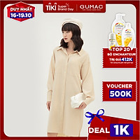 Đầm suông nữ thiết kế phối 2 túi GUMAC DB389