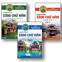 Sách - Combo Luyện Nhớ Chữ Hán 3 Quyển - Mẹo Nhớ Chữ Hán Qua 214 Bộ Thủ - Hack Não Chữ Hán - Phạm Dương Châu