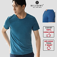 Áo Thun Nam Ngắn Tay Cổ Tròn (4APKB005XCV) Chất Liệu Cotton Cao Cấp Trẻ Trung, Thoáng Mát Chính Hãng Biman By BiLuxury