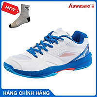 Giày cầu lông Kawasaki k098 mẫu mới có 3 màu lựa chọn-tặng tất thể thao bendu chính hãng