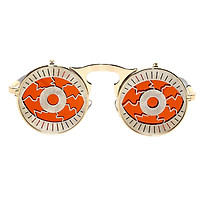 Steampunk Round Sunglasses Circle Goggles UV Protection Men Women
