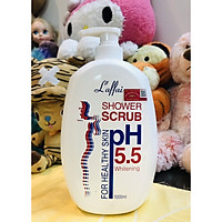 SỮA TẮM HẠT MASSAGE - LAFFAIR p.H 5.5 ¬- SHOWER SCRUB - MALAYSIA ( 1000ml )