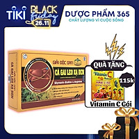 Cà Gai Leo Xạ Đen - Viên Uống Bổ Gan, Giải Độc Gan, Tăng Cường Chức Năng Gan (Hộp 60 Viên)