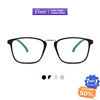 Gọng kính cận dáng vuông Elmee E210 - kính gọng dẻo có cắt mắt cận