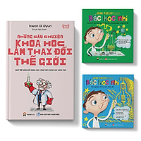 Sách - Combo 3 cuốn sách Những câu chuyện khoa học + Bộ bác học nhí - Pandabooks