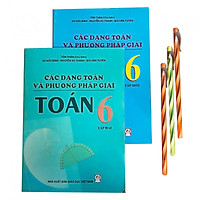 Combo Các dạng toán và phương pháp giải Toán lớp 6 + 3 bút bi dài
