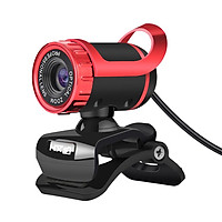 HXSJ LG-68 Computer Webcam USB Web Cam with Sound-absorbing Microphone Support One-button Photograph for PC Laptop