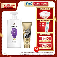 Bộ Dầu gội PANTENE 650ml/900ml & Kem xả 3 phút diệu kỳ 150ml