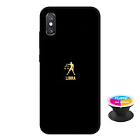 Ốp lưng nhựa dẻo dành cho Xiaomi Mi 8 Pro in hình Lybra - Tặng Popsocket in logo iCase - Hàng Chính Hãng