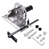 Adjustable Multifunction Angle Grinder Stand Angle Cutting Bracket with Adjustable Base Plate Cover Grinder Bracket
