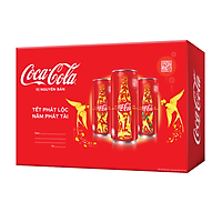 Big C - Thùng 24 Nước ngọt Coca Cola lon 320ml - 02231