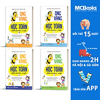 Combo 4 Cuốn Ong Vàng Học Toán Dành Cho Trẻ 4 – 6 Tuổi.