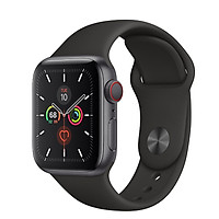 Đồng Hồ Thông Minh Apple Watch SE LTE GPS + Cellular Aluminum Case With Sport Band (Viền Nhôm & Dây Cao Su) - Hàng Chính Hãng VN/A
