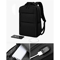 Balo Đựng Laptop CHARGE Vải Canvas Thời Trang Sang Trọng Unisex Đẹp Nam Nữ Đi Học Đi Chơi DOLANTO.