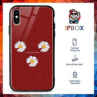 Ốp Lưng Iphone Xs Max In Hình Hoa Cúc IPBOX Cho Iphone 12/11 ProMax/Xs/Max/Xr/X/6/6S/7/8Plus