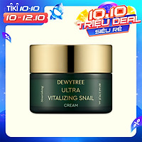 Kem Dưỡng Da Ban Đêm Ốc Sên Chống Lão Hóa Và Làm Trắng Da Dewytree Ultra Vitalizing Snail Cream 80ml