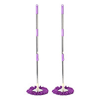 Combo: 02 Cây lau nhà Ánh Dương AD 2091 (Mâm inox) + Tặng kèm 01 Bông tắm trị giá 20.000 đ - Màu ngẫu nhiên