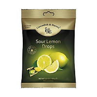 Kẹo trái cây Đức vị CHANH TƯƠI MỚI - SOUR LEMON Cavendish & Harvey dạng gói 100g
